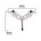 Village Lighting Adjustable Antler Wreath Hanger